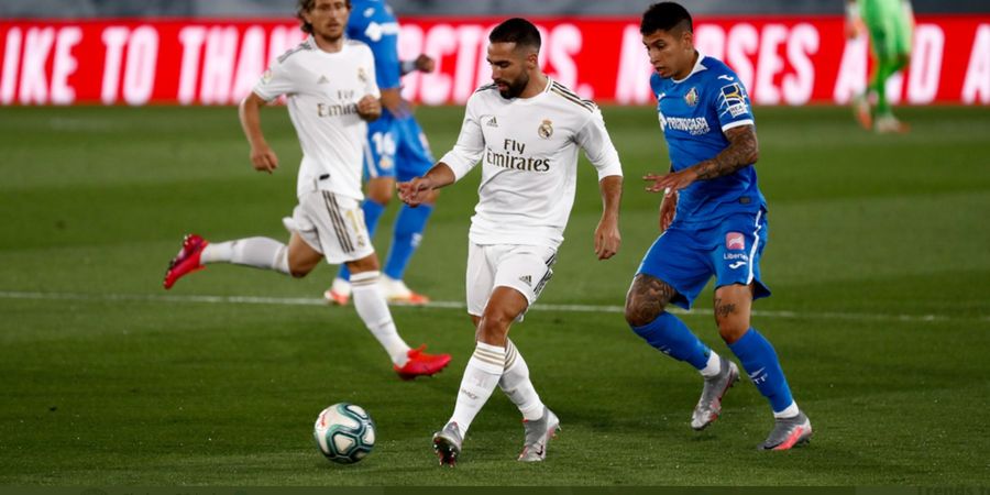 Babak I Liga Spanyol - Real Madrid Ditahan Imbang 0-0 Getafe