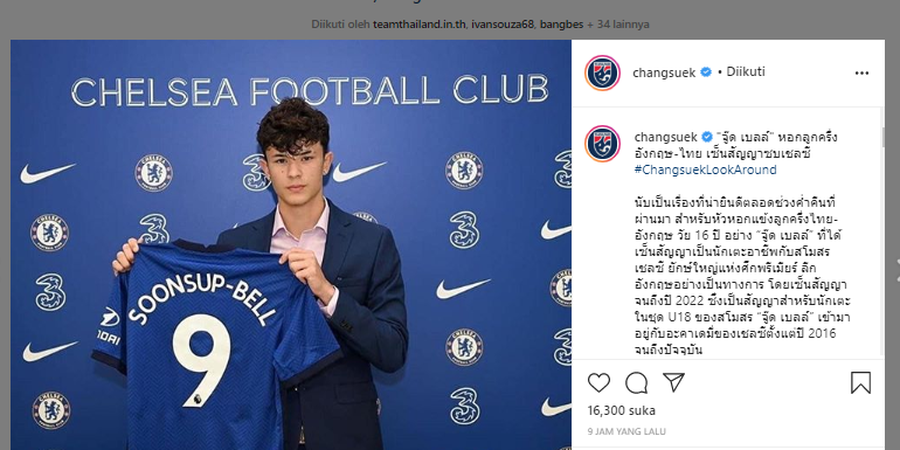 Setara Lukaku, Striker Berdarah Thailand Bawa Chelsea Atasi Zenit di UEFA Youth League