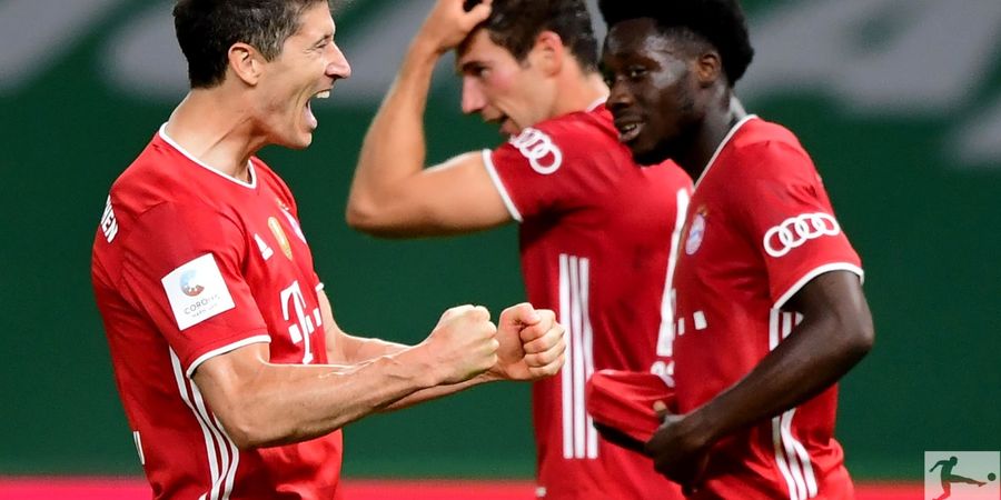 Hasil DFB Pokal - Bayern Muenchen Juara, Robert Lewandowski Tembus 50 Gol