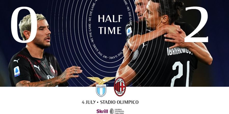 Babak I Liga Italia - Calhanoglu dan Ibrahimovic Moncer, AC Milan Unggul 2-0