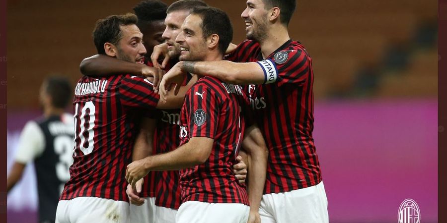 Starting XI AC Milan Vs Bologna - Zlatan Ibrahimovic dan Ante Rebic Starter