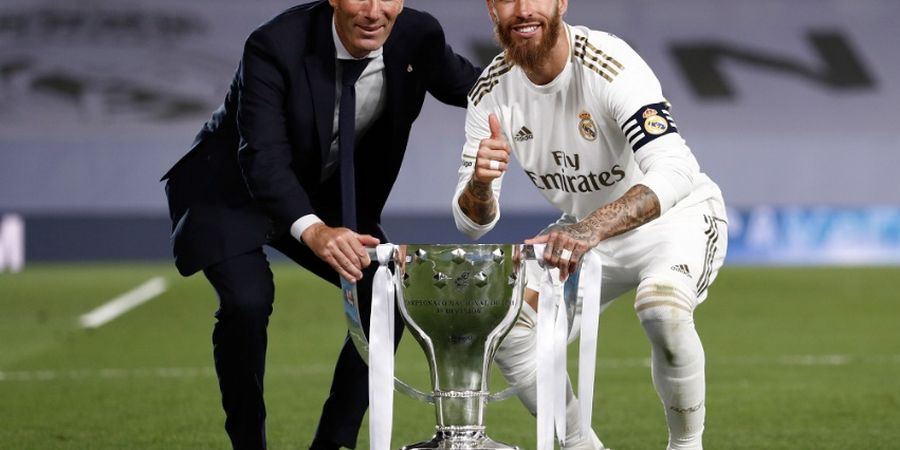 Real Madrid Juara Liga Spanyol, Sergio Ramos Beberkan Satu Sosok Kunci Keberhasilan Tim