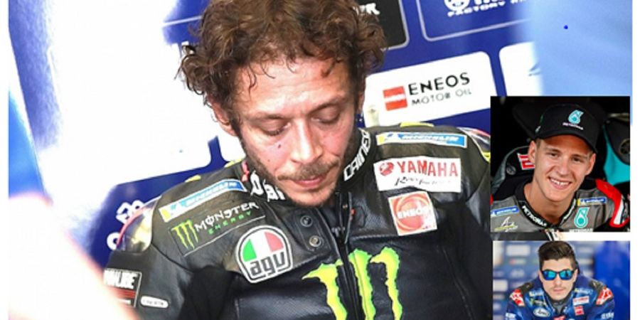 Link Live Streaming MotoGP Spanyol 2020 - Rossi Ungkap Misteri Utama Kenapa Tertinggal Jauh dari Vinales
