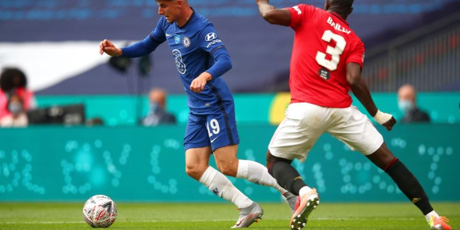 Hasil Babak I Man United Vs Chelsea - Diwarnai Insiden Berdarah, The Blues Unggul 1-0