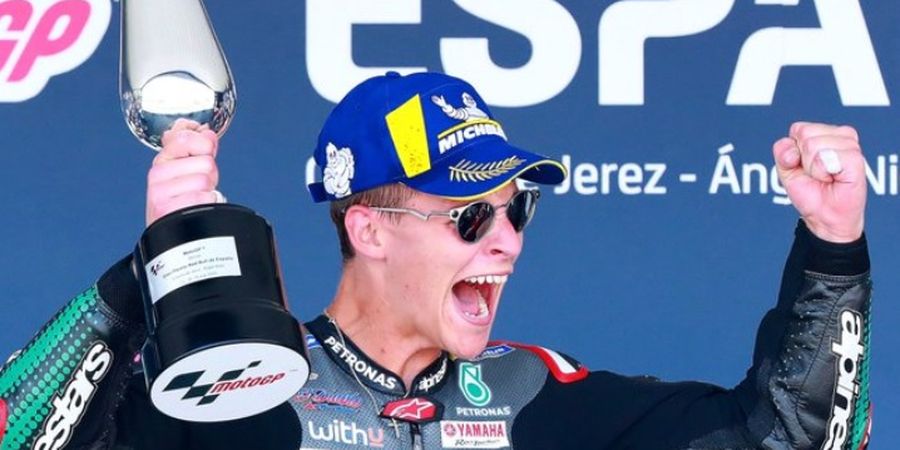 MotoGP Spanyol  2020 - Fabio Quartararo Dedikasikan Kemenangan untuk Korban Covid-19