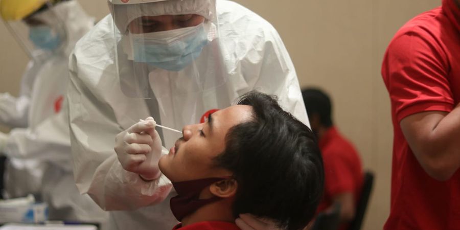 Timnas Senior dan U-19 Indonesia sudah Jalani Swab Test, Hasilnya?