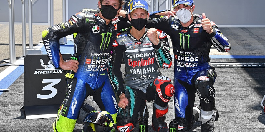 Rencana Rossi Setelah Vinales 1 Tim dengan Quartararo Musim Depan