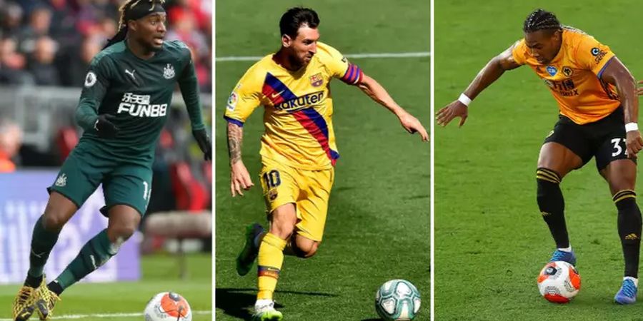 10 Pemain dengan Dribble Tersukses di Musim 2019/2020, Lionel Messi Nomor Empat dan Tak Ada Nama Ronaldo