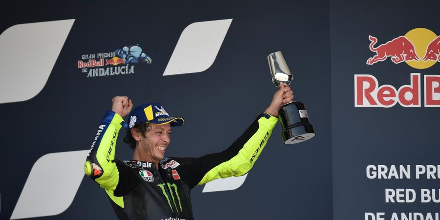 Euforia Kesuksesan di MotoGP Andalusia 2020 Dianggap Berlebihan, Valentino Rossi Mendapat Peringatan