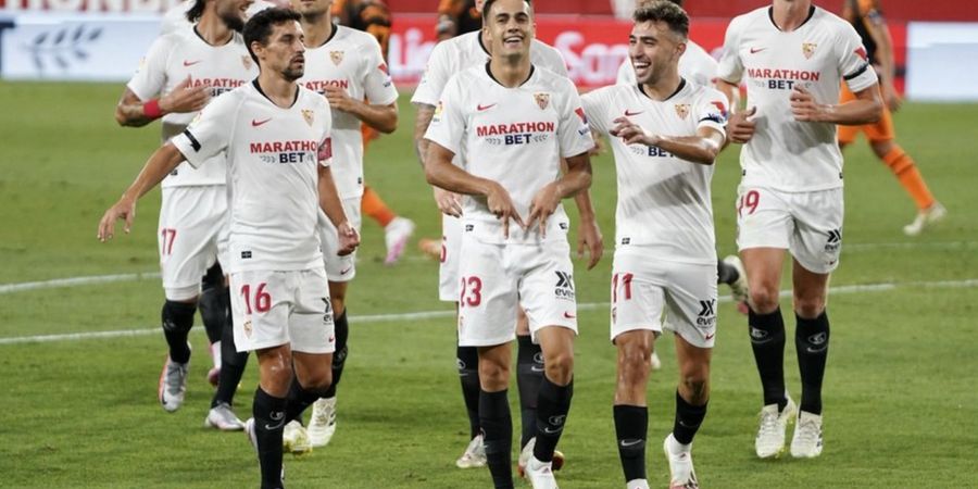 Hasil Babak I - Kurung Pertahanan AS Roma, Sevilla Unggul Dua Gol