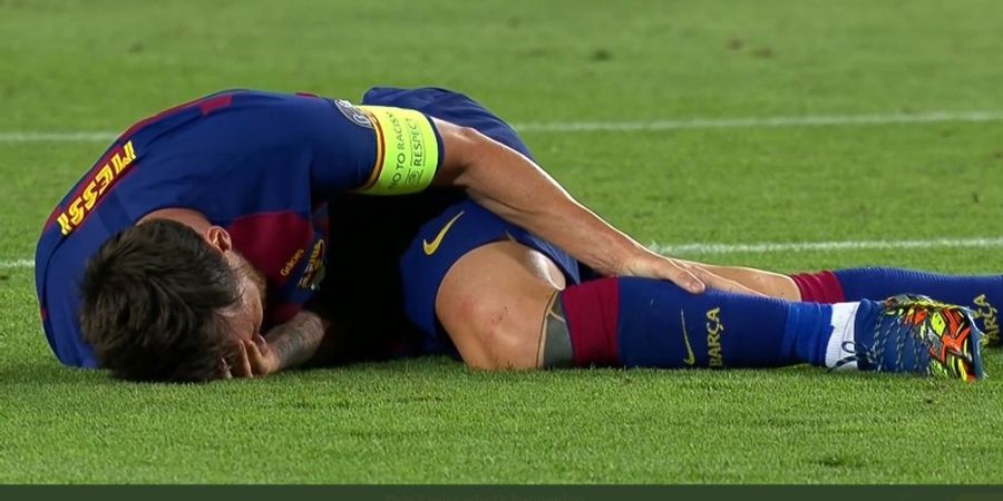 Barcelona vs Napoli - Kondisi Messi Setelah Ditendang Manusia Lemari