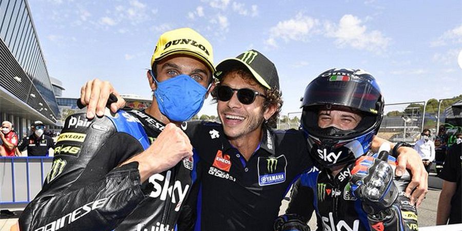 Meski ke Petronas, Valentino Rossi Tetap Tanda Tangan ke Yamaha