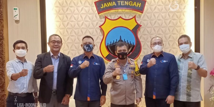 PT LIB Dapat Restu Lanjutkan Liga 1 dan Liga 2 dari Polda Jateng