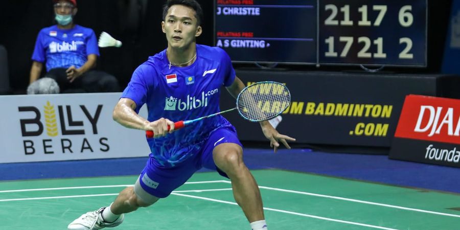 Hasil Simulasi Olimpiade Tokyo 2020 - Jonatan Christie Masih Keteteran