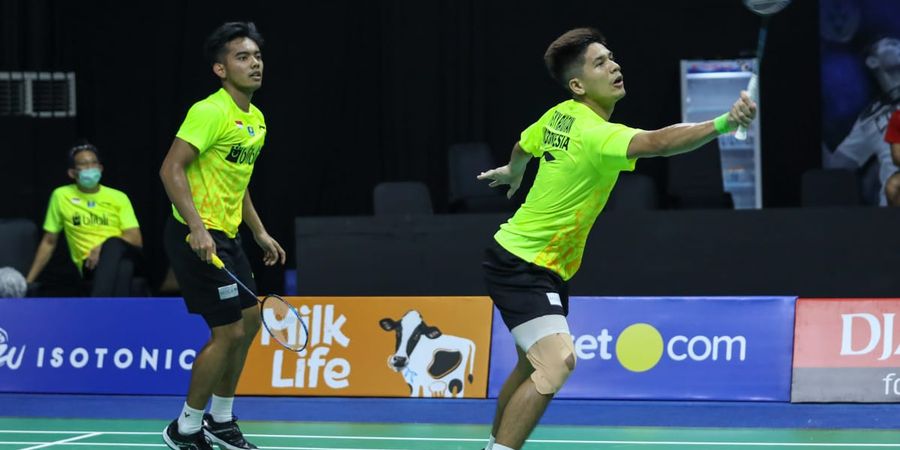 Hasil Spain Masters 2021 - Pramudya/Yeremia ke Perempat Final dalam 30 Menit