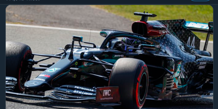 Hasil Kualifikasi F1 GP Italia 2020 - Ferrari Tercecer, Lewis Hamilton Raih Pole Position