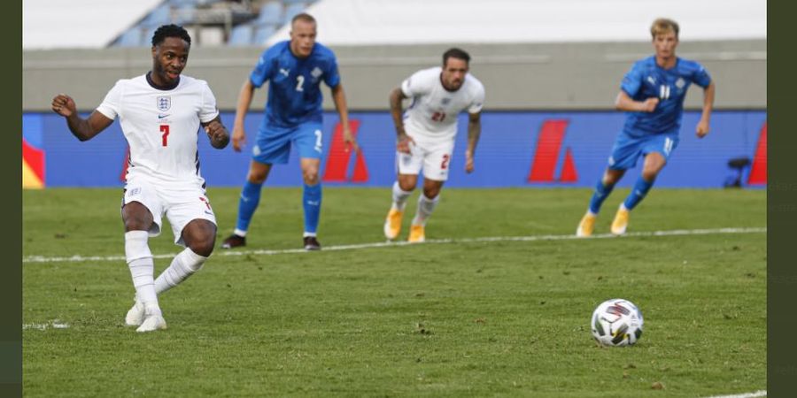 Hasil UEFA Nations League - Inggris Menang Berkat Penalti Sterling Menit 91