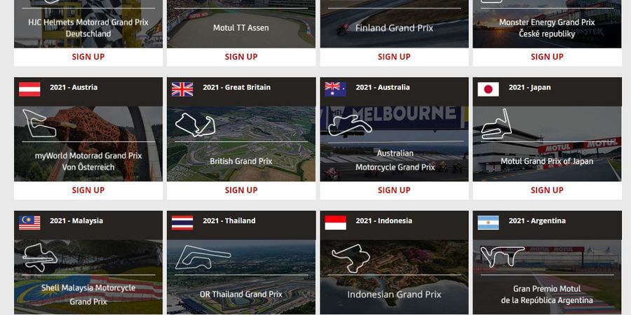 Sudah Masuk Laman Resmi, Kapan MotoGP Indonesia 2021 Bakal Digelar?