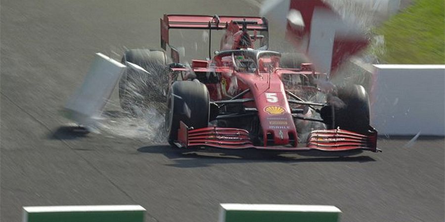 Ferrari Babak Belur di F1 GP Italia, Sebastian Vettel: Untung Tidak Ada Penonton