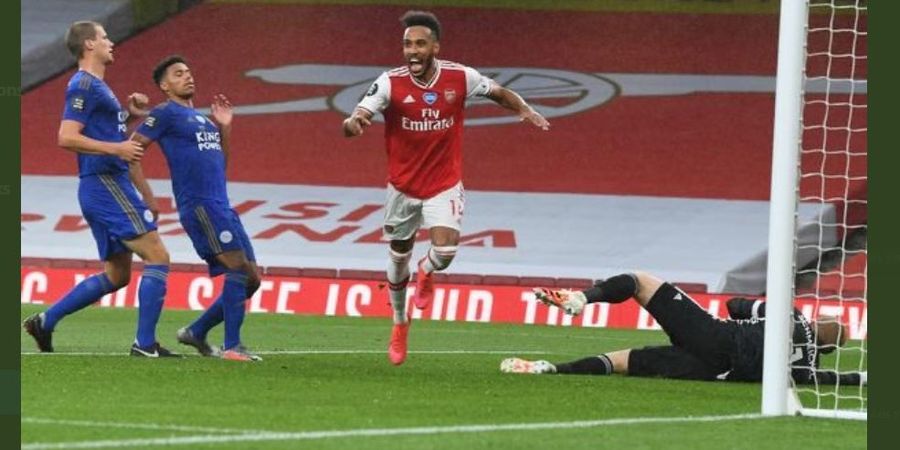 Hasil Piala Liga Inggris - Tanpa Aubameyang, Arsenal Singkirkan Leicester City