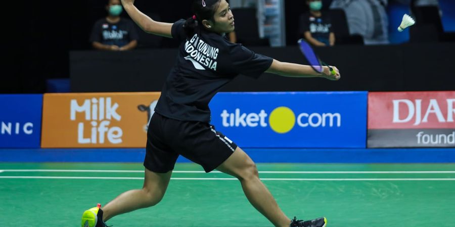 Hasil Simulasi Piala Uber 2020 - Menang Lewat Tiga Gim, Gregoria Dulang Poin Pertama bagi Garuda