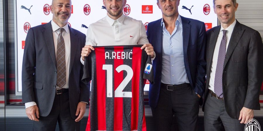 RESMI - Dikontrak Lima Tahun, Ante Rebic Jadi Milik AC Milan Seutuhnya
