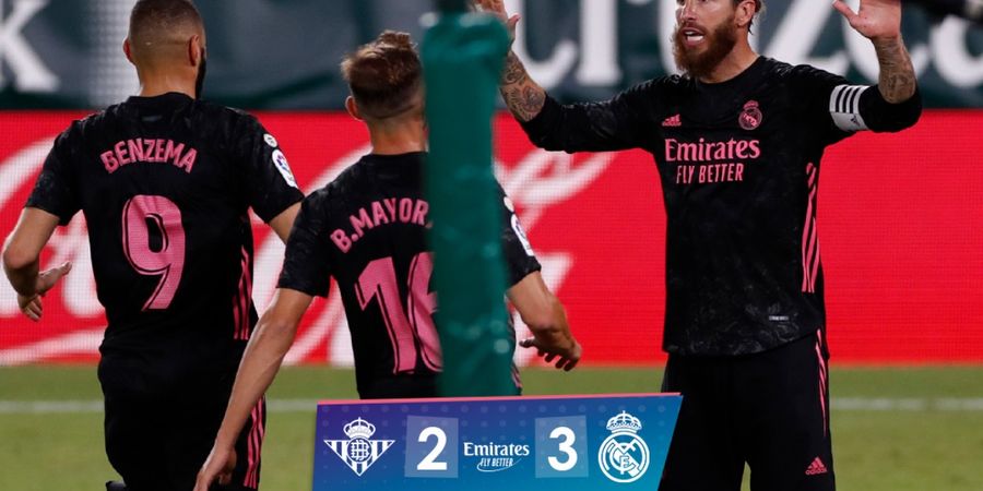 Hasil Liga Spanyol - Real Madrid Raih Tiga Poin Usai Balas-balasan Comeback dengan Real Betis