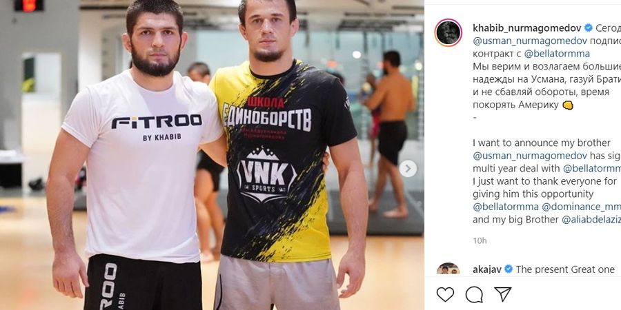 Sepupu Khabib Nurmagomedov Resmi Dikontrak Organisasi Saingan UFC