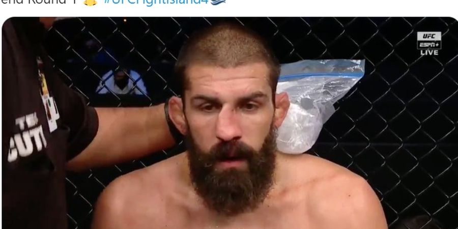 Betulkan Hidung Sendiri di Tengah Duel, Petarung UFC Ini Disanjung Lawannya