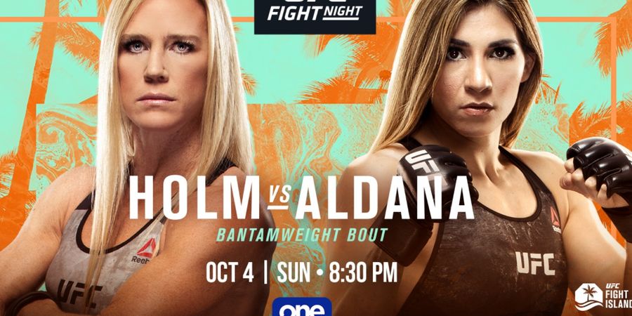 UFC Fight Island 4 - Dominasi Total, Holly Holm Menang Telak atas Irene Aldana