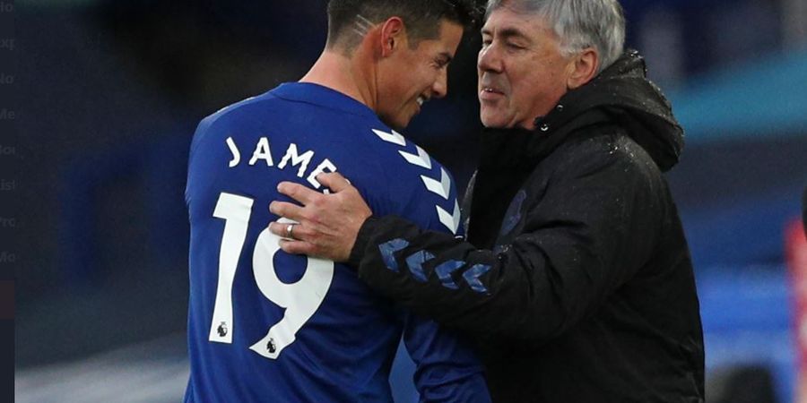 VIDEO - 2 Gol dan 1 Assist James Rodriguez, Everton Catat Rekor Terbaik Setengah Abad