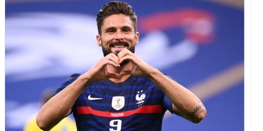 PIALA DUNIA - Tampil Impresif Lawan Austria, Olivier Giroud Belum Tentu Masuk Skuad Prancis untuk Piala Dunia 2022