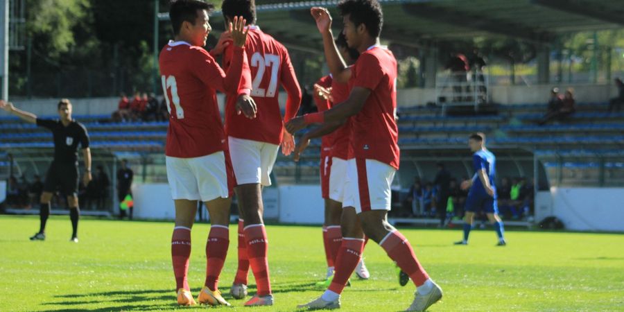 Dua Kartu Merah, Timnas U-19 Indonesia Menang Telak Lawan Hajduk Split