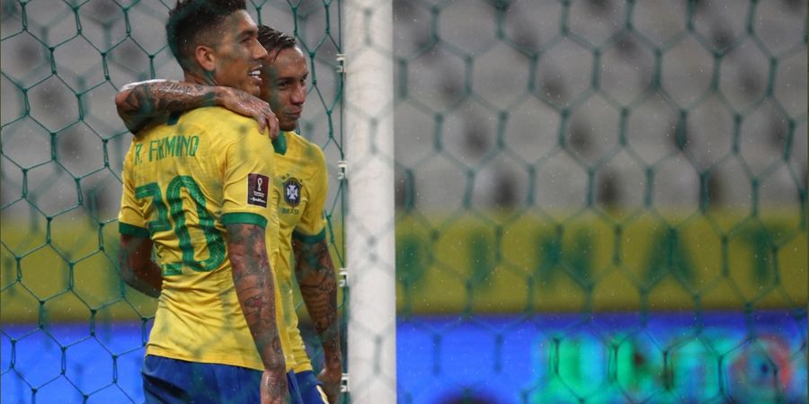 Hasil Kualifikasi Piala Dunia 2022 - Neymar 2 Assist, Firmino 2 Gol, Brasil Libas Bolivia