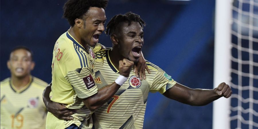 Hasil Kualifikasi Piala Dunia 2022 - Duo Atalanta Borong Gol, Kolombia Menang