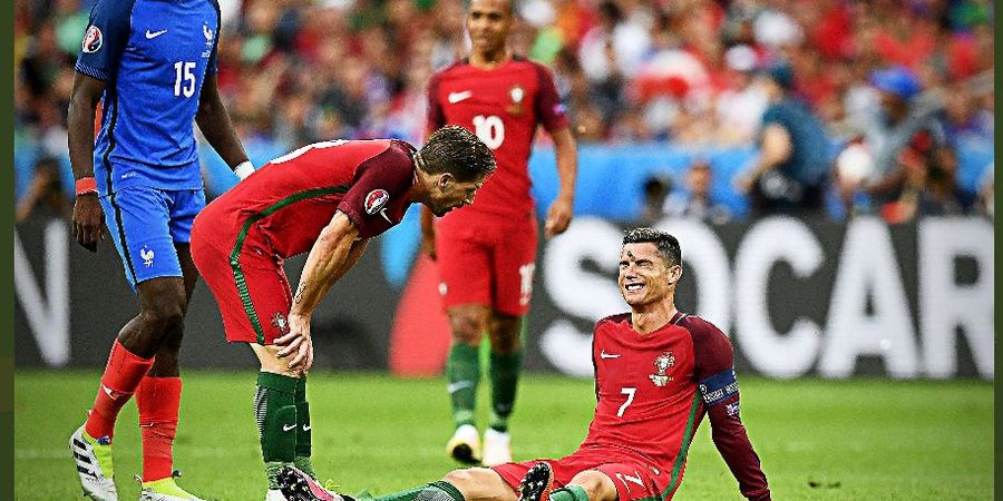 Prancis vs Portugal - Ronaldo Incar Gol Perdana ke Gawang Si Ayam
