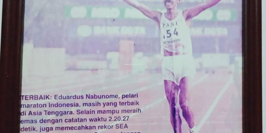 Eduardus Nabunome, Pencetak Hat-trick Emas SEA Games Lari 10.000 Meter Wafat