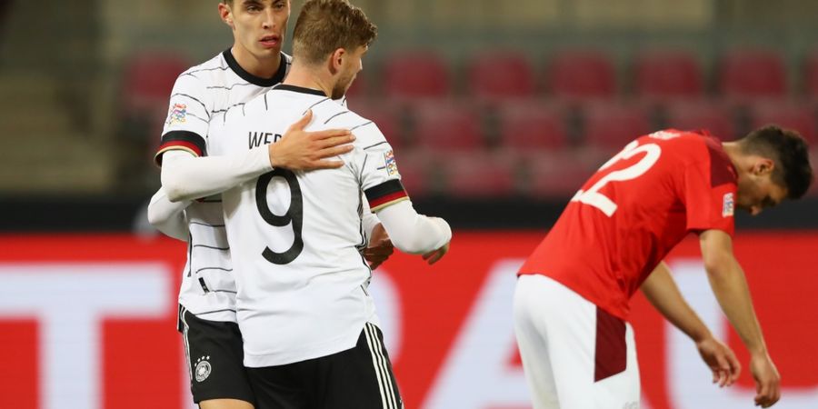 Hasil UEFA Nations League - Kejar-kejaran 6 Gol, Duet Chelsea Selamatkan Jerman