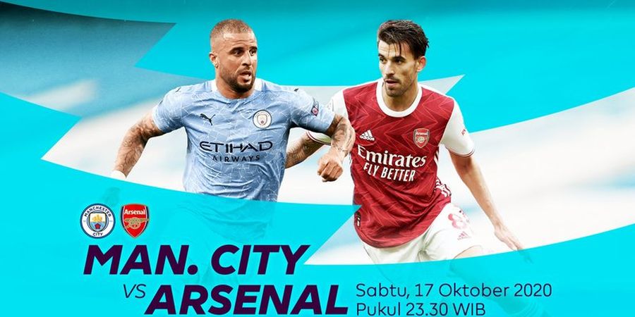 Link Streaming Manchester City Vs Arsenal, Pekan Kelima Liga Inggris