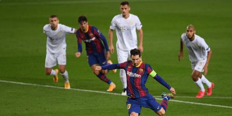 Hasil Liga Champions - Lionel Messi Cetak Sejarah Berkat Gol Menit 27, Barcelona Pesta