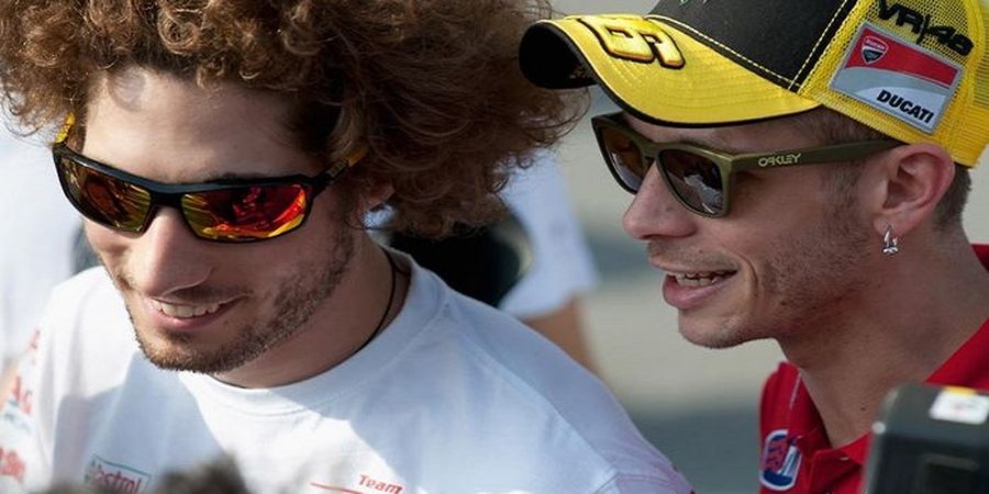 Ayah Marco Simoncelli Akui Anaknya Pernah Bikin Susah Valentino Rossi