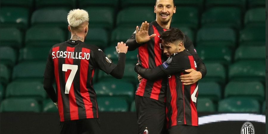 Hasil Liga Europa - Menang di Laga Perdana, AC Milan Suci 21 Laga dan Pecahkan Rekor 56 Tahun