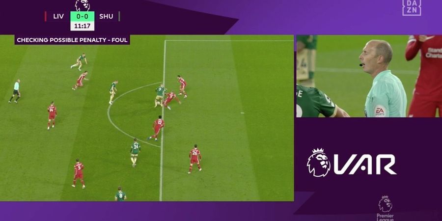 Kontroversi VAR Kembali Rugikan Liverpool, The Reds Ditahan Sheffield di Babak I