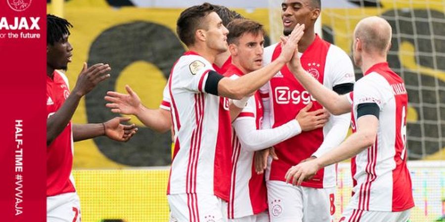 Akibat Peristiwa Menit 52, 7 Pemain Cetak Gol, Ajax Ukir Sejarah Skor Liga Belanda