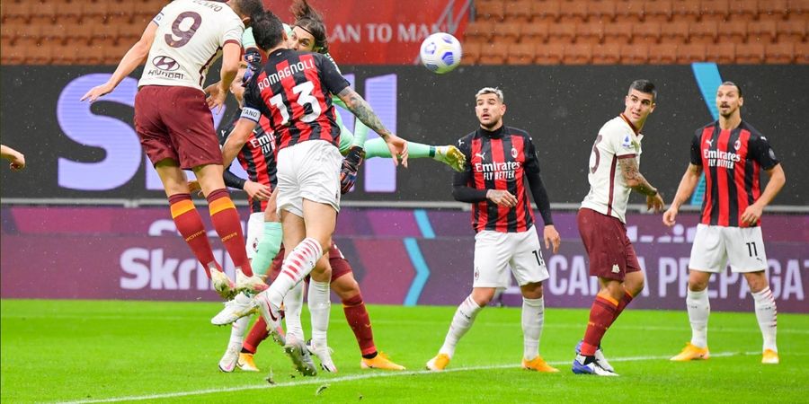 AS Roma vs AC Milan - Duel Perebutan Tempat di Liga Champions