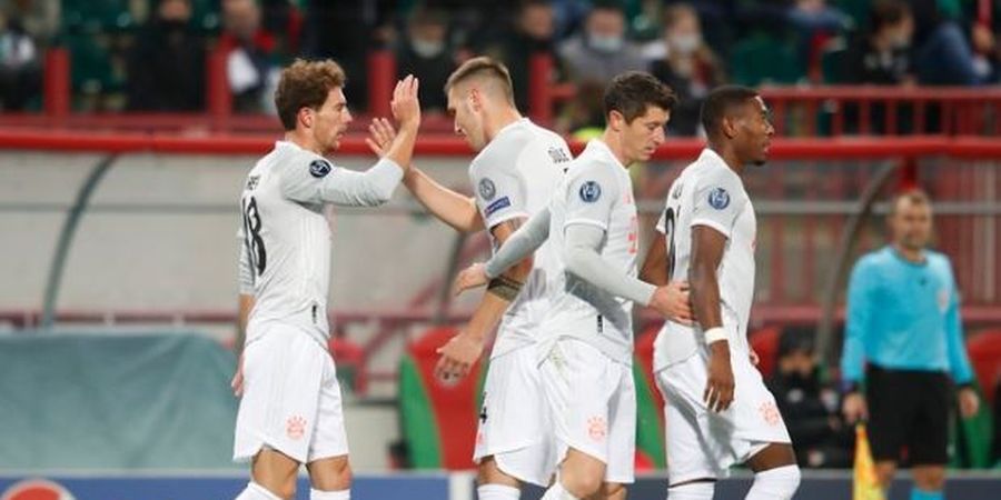 Bayern Muenchen Cetak Gol Ke-10 Beruntun di Markas Lokomotiv Moskva