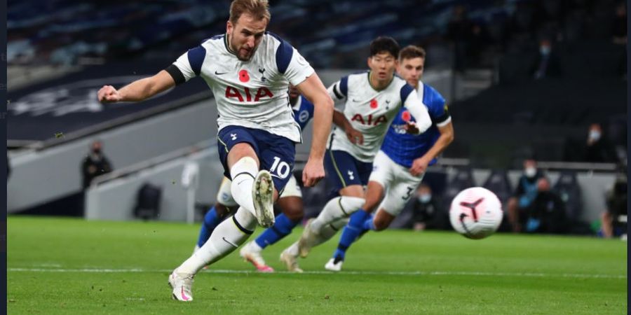 Bikin Sebiji Gol Kontra Brighton, Harry Kane Torehkan Catatan Gemilang