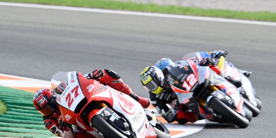 Moto2 Eropa 2020 - Meski Gagal Raih Poin, Manajer Tim Puji Ritme Pembalap Indonesia