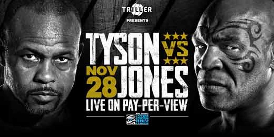 Hasil Mike Tyson vs Roy Jones Jr - Si Leher Beton Jinak, Jadi Anak Manis Tidak KO Lawan