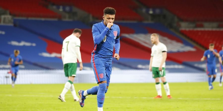 EURO 2020 - Alasan Southgate Pilih Bukayo Saka sebagai Starter ketimbang Jadon Sancho